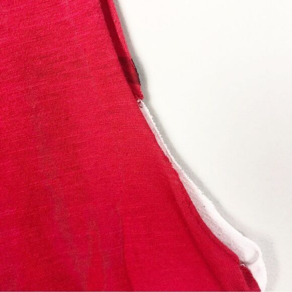 VICTORIA’S SECRET PINK | Party In the USA Red Muscle Tank Women’s Size Large - Picture 7 of 8